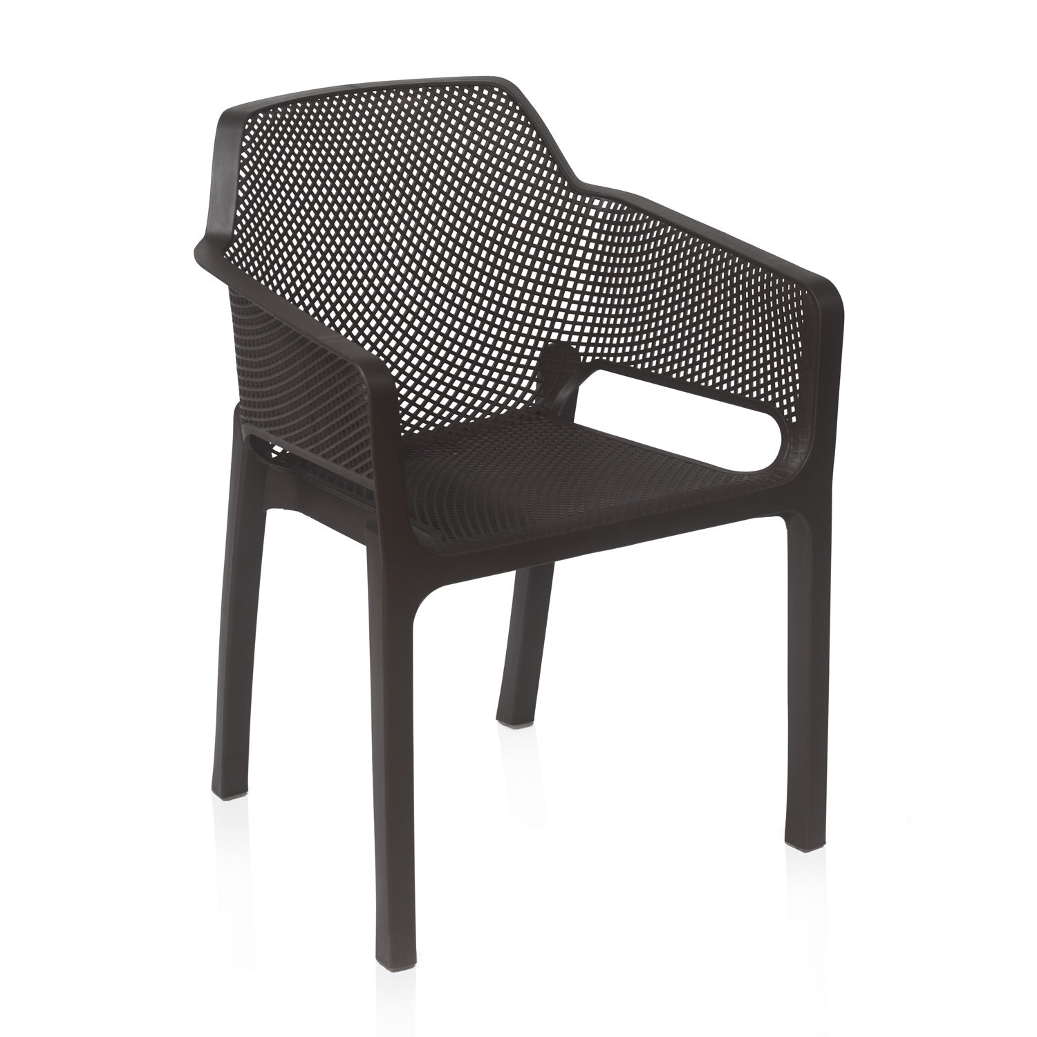 Nilkamal Orchid Captain 1 + 4 Chair Dining Set (Rust Brown) - Nilkamal | VK Furniture & Electronics Mangalore