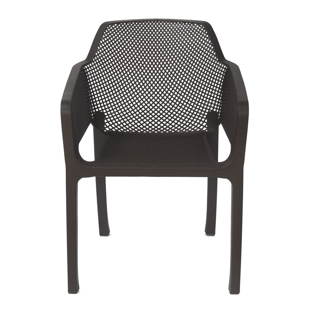 Nilkamal Orchid Captain 1 + 4 Chair Dining Set (Rust Brown) - Nilkamal | VK Furniture & Electronics Mangalore