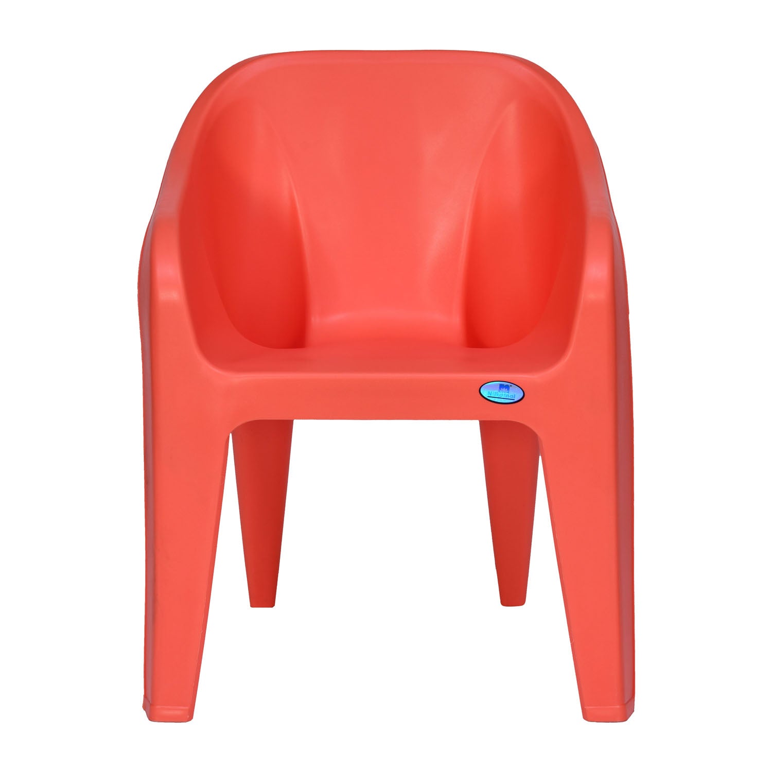 Nilkamal Eeezy Go Plastic Arm Chair (Peach) - Nilkamal | VK Furniture & Electronics Mangalore