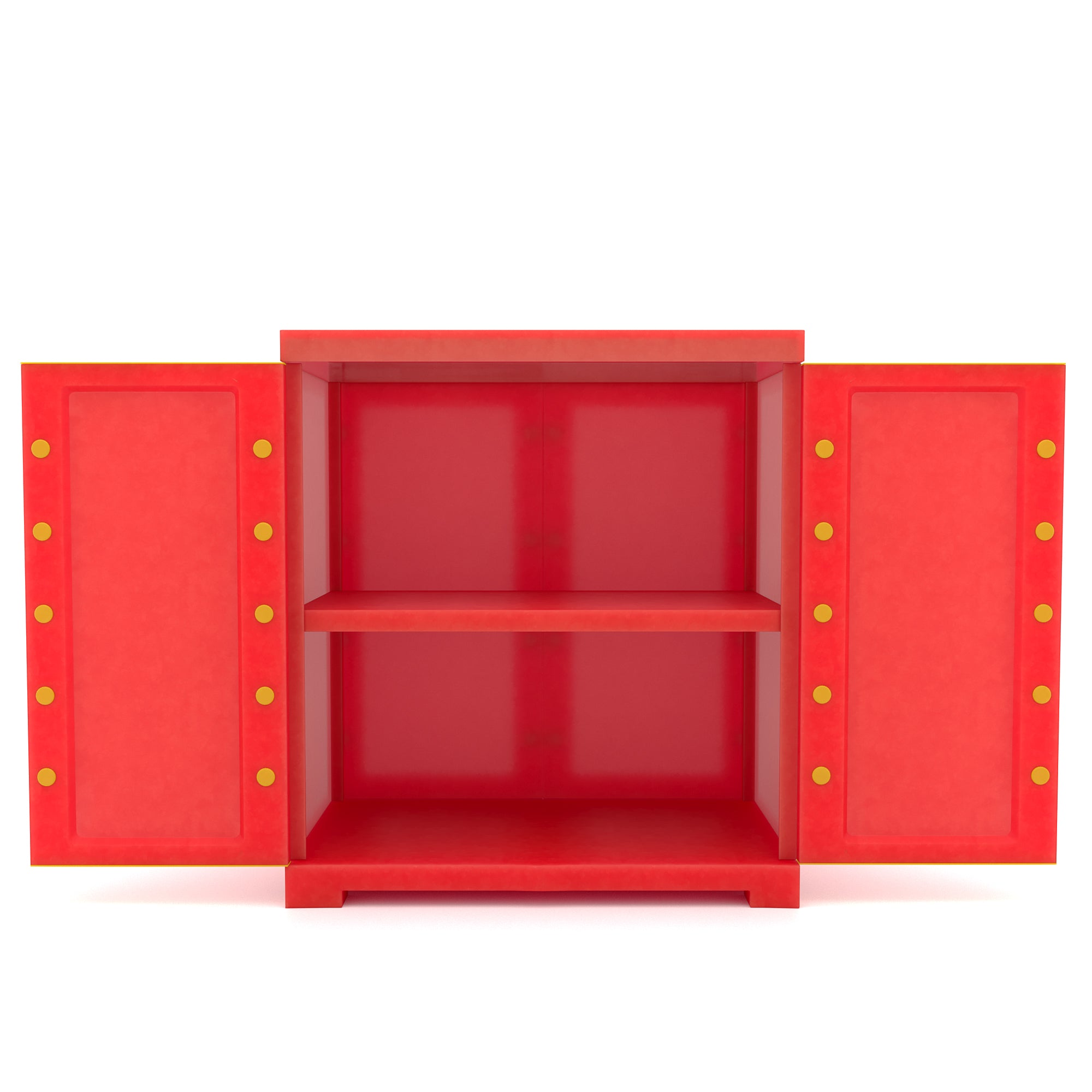 Nilkamal Freedom Mini Small (FMS) Plastic Storage Cabinet (Bright Red / Yellow) - Nilkamal | VK Furniture & Electronics Mangalore