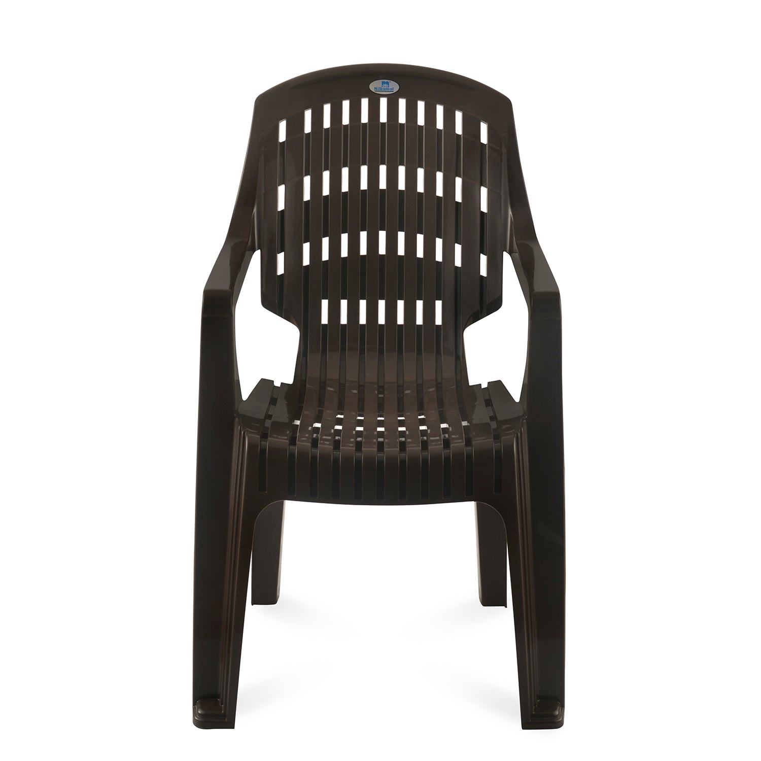 Nilkamal CHR2230 Plastic Arm Chair(Season Rust Brown) - Nilkamal | VK Furniture & Electronics Mangalore
