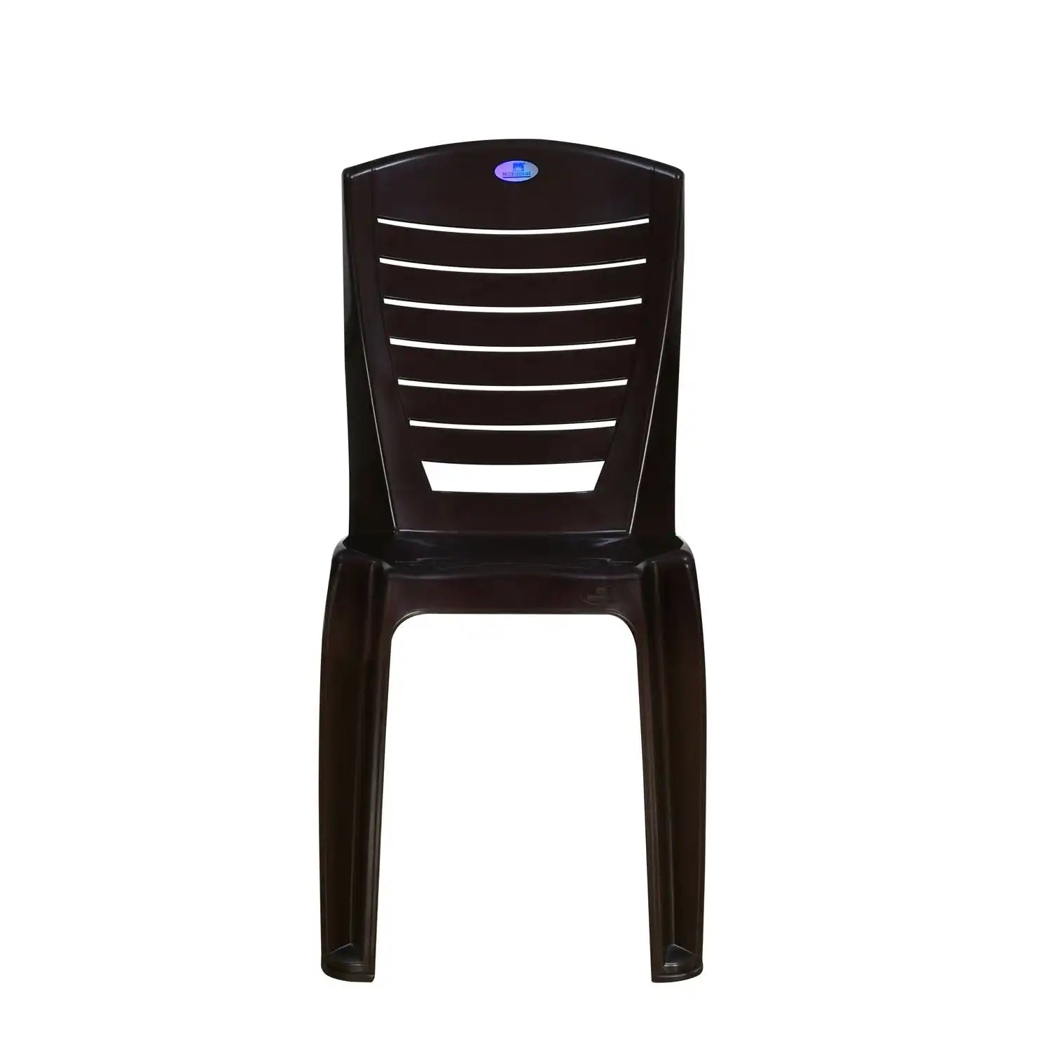 Nilkamal CHR4025 Plastic Armless Chair (Weather Brown) - Nilkamal | VK Furniture & Electronics Mangalore