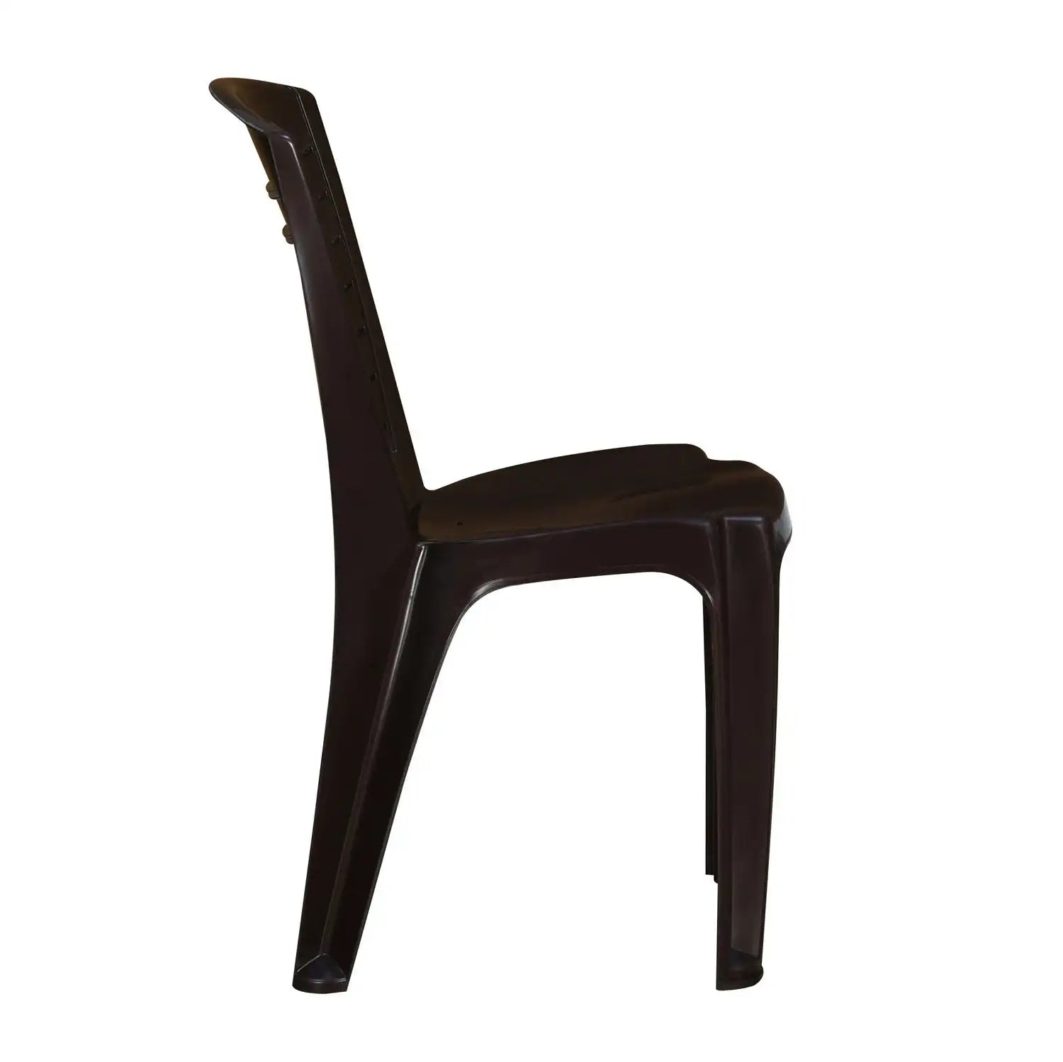 Nilkamal CHR4025 Plastic Armless Chair (Weather Brown) - Nilkamal | VK Furniture & Electronics Mangalore