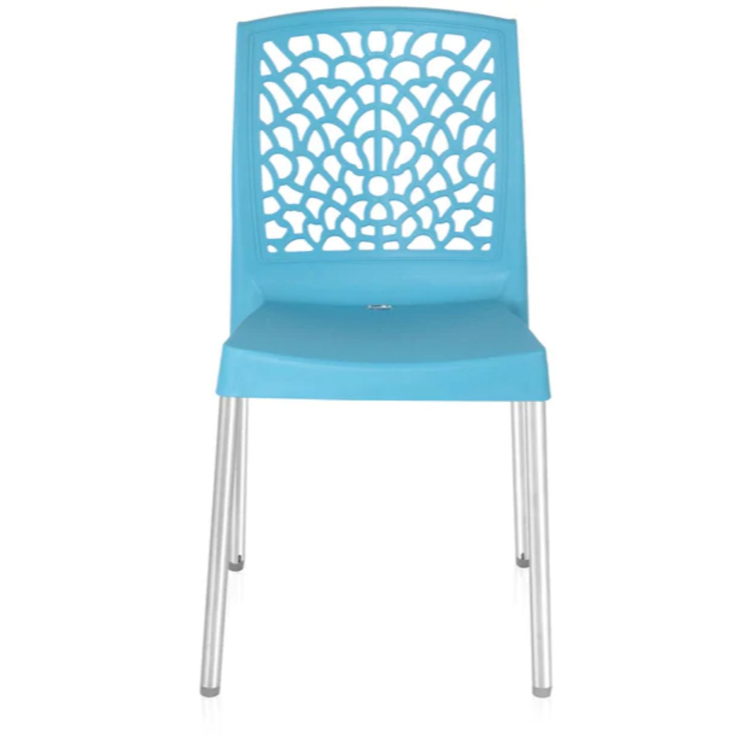 Nilkamal Novella 19 Plastic Armless Chair (Celeste Blue) - Nilkamal | VK Furniture & Electronics Mangalore