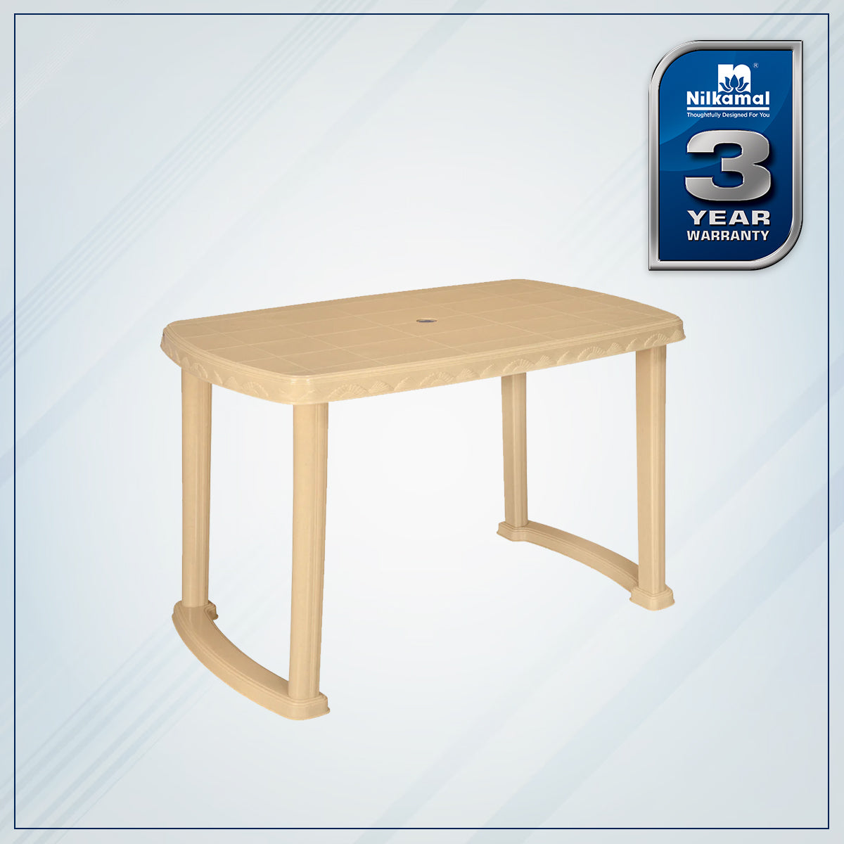 Nilkamal Shahenshah Dining Table (Marble Beige) - Nilkamal | VK Furniture & Electronics Mangalore