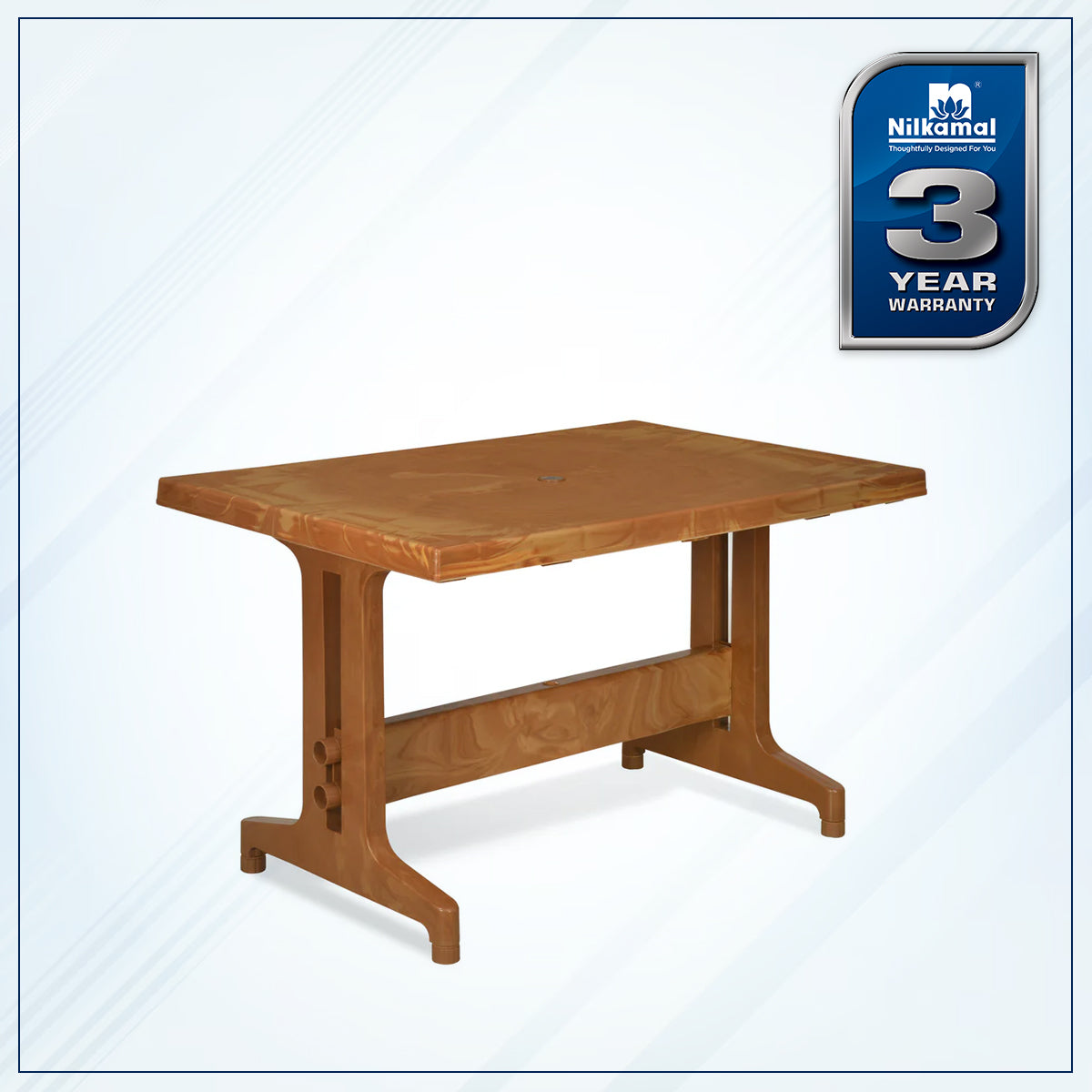 Nilkamal Ultima Table (Pear Wood) - Nilkamal | VK Furniture & Electronics Mangalore