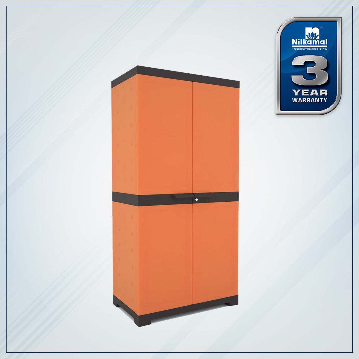 Nilkamal Freedom Mini Shoe Cabinet 18 (Rust and Weathered Brown) - Nilkamal | VK Furniture & Electronics Mangalore