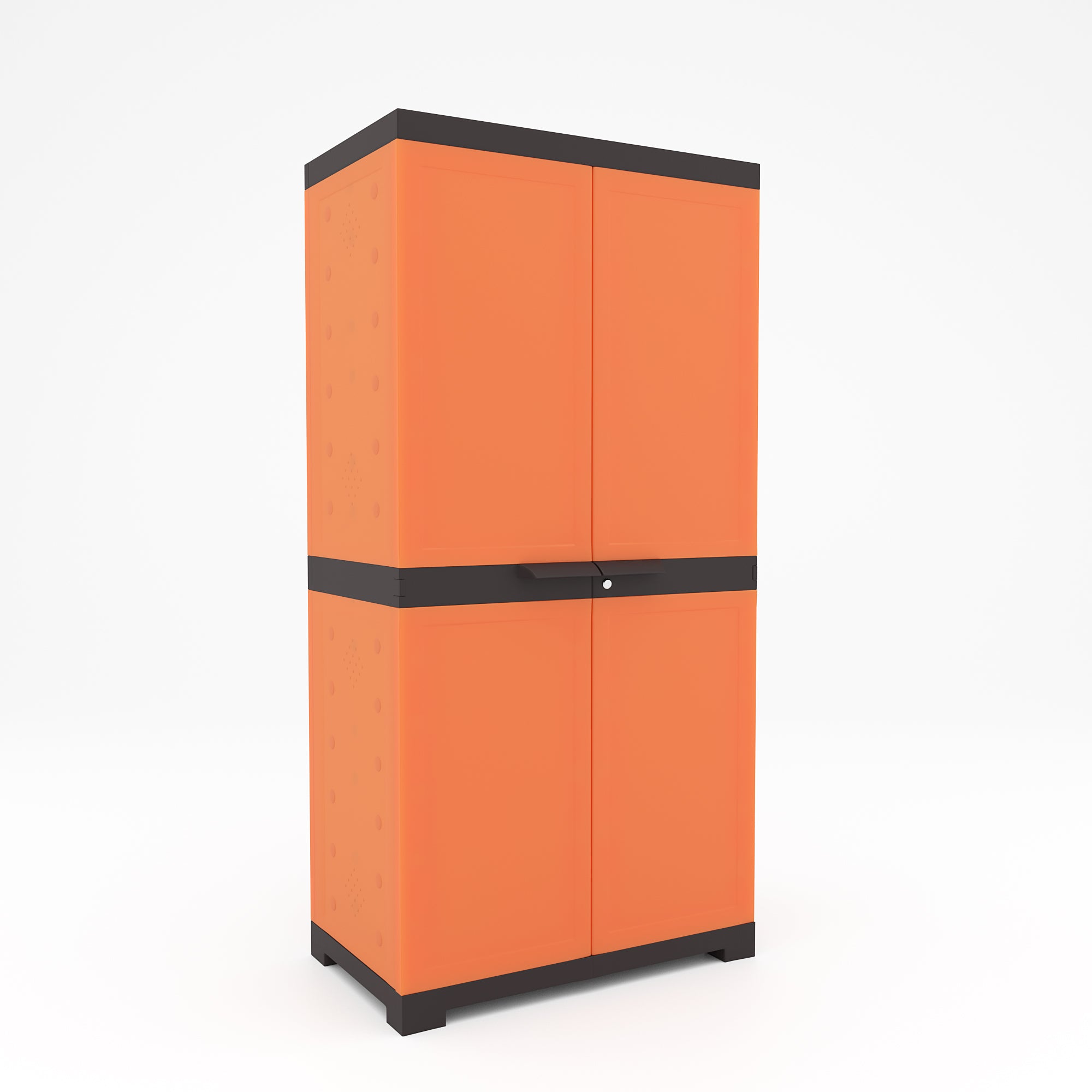 Nilkamal Freedom Mini Shoe Cabinet 18 (Rust and Weathered Brown) - Nilkamal | VK Furniture & Electronics Mangalore