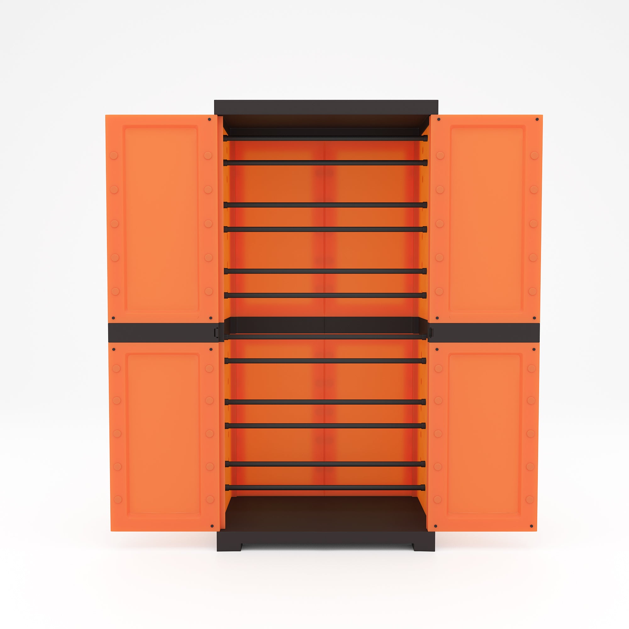 Nilkamal Freedom Mini Shoe Cabinet 18 (Rust and Weathered Brown) - Nilkamal | VK Furniture & Electronics Mangalore