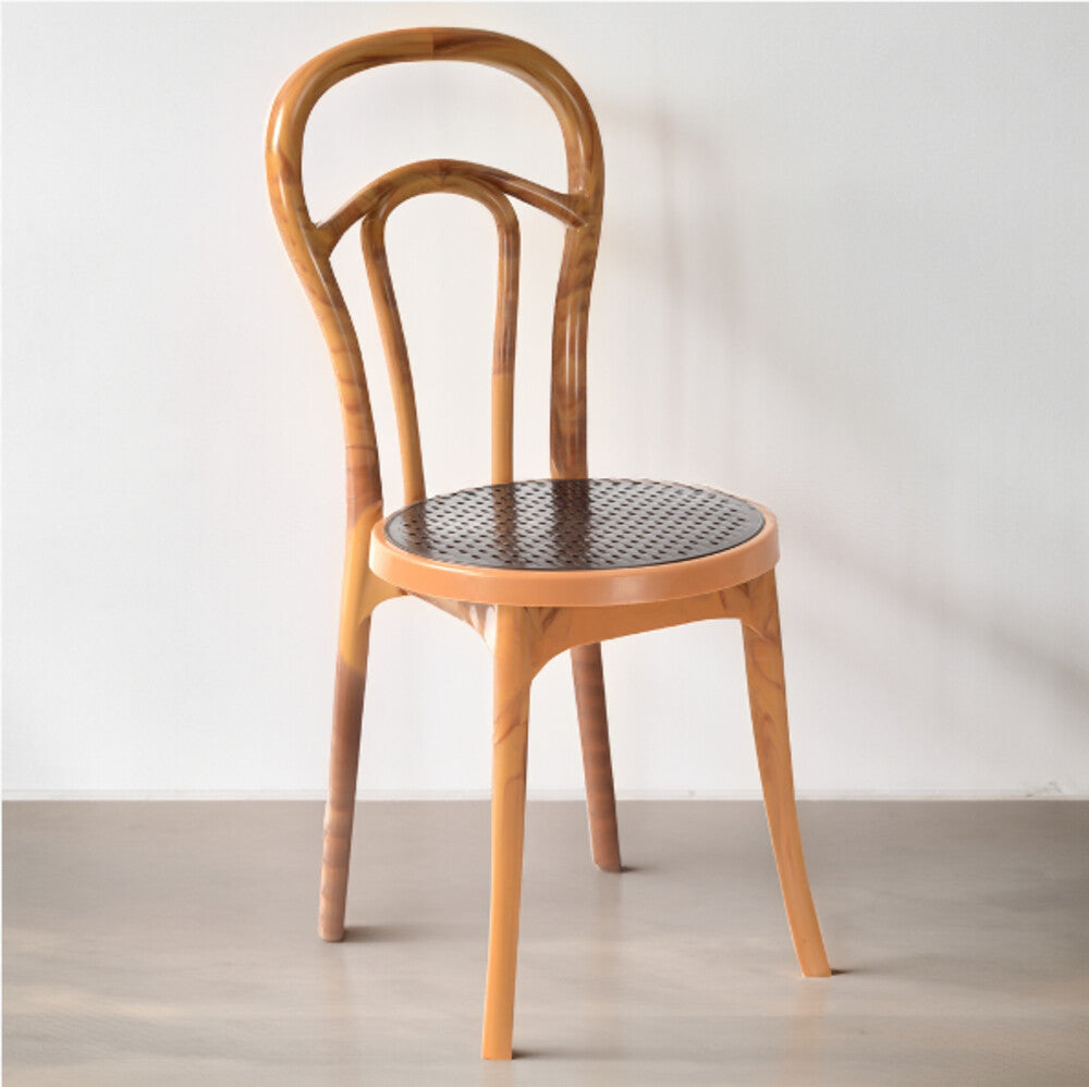 NILKAMAL CHR4040 PLASTIC ARMLESS CHAIR (WEATHER BROWN) — Nilkamal | VK Furniture Mangalore