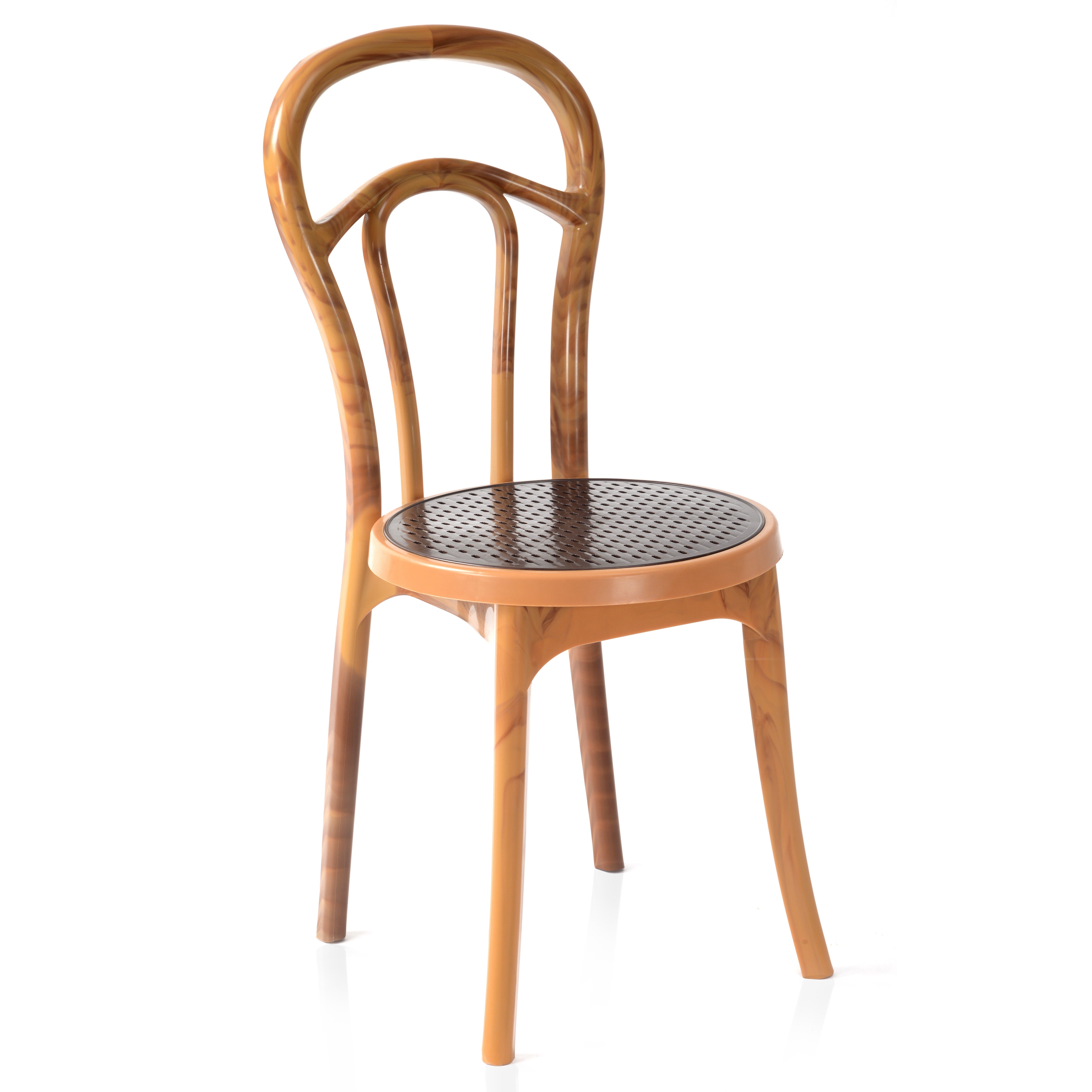Nilkamal CHR4040 Plastic Armless Chair (Weather Brown) - Nilkamal | VK Furniture & Electronics Mangalore