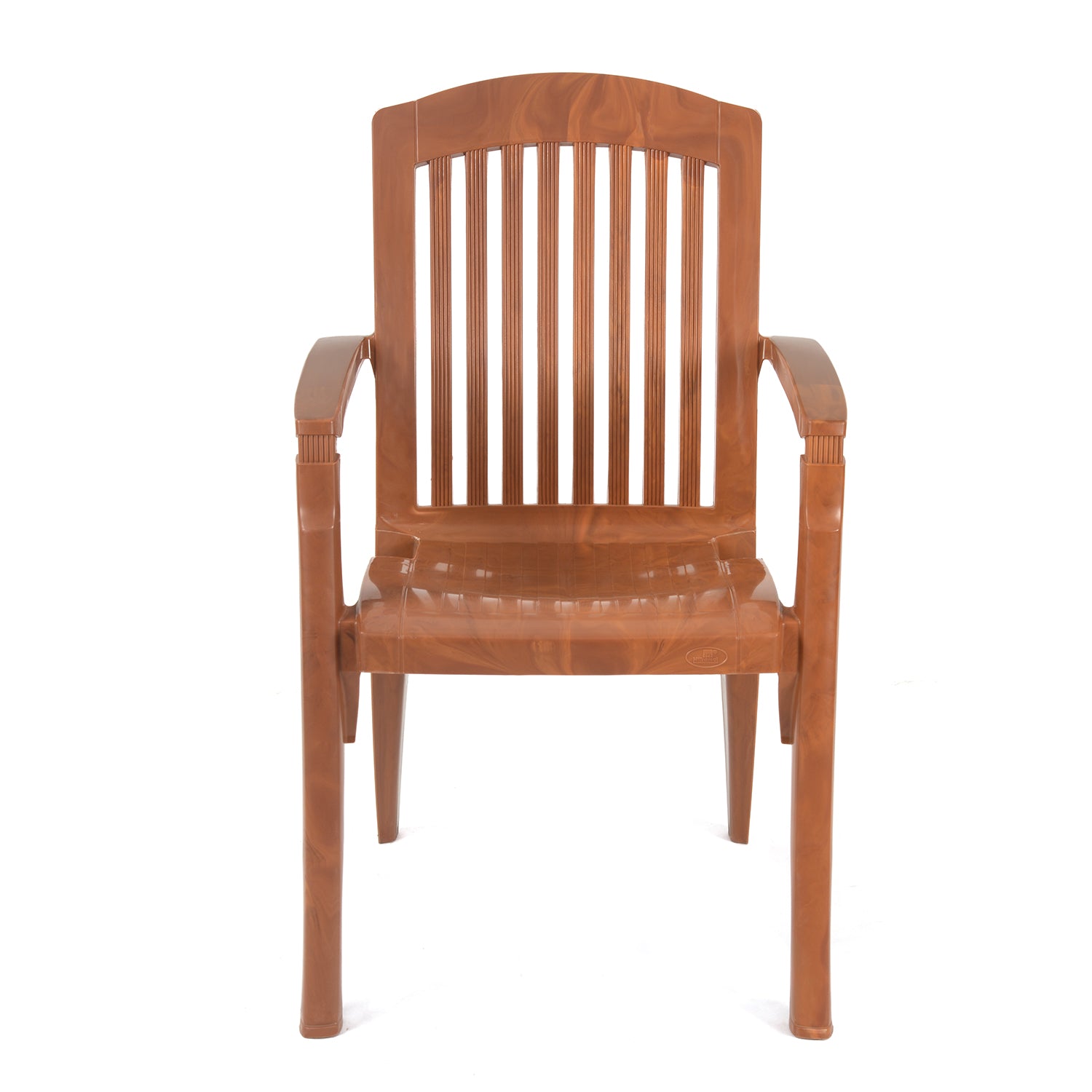 Nilkamal Heritage Plastic Arm Chair (Mango Wood) - Nilkamal | VK Furniture & Electronics Mangalore