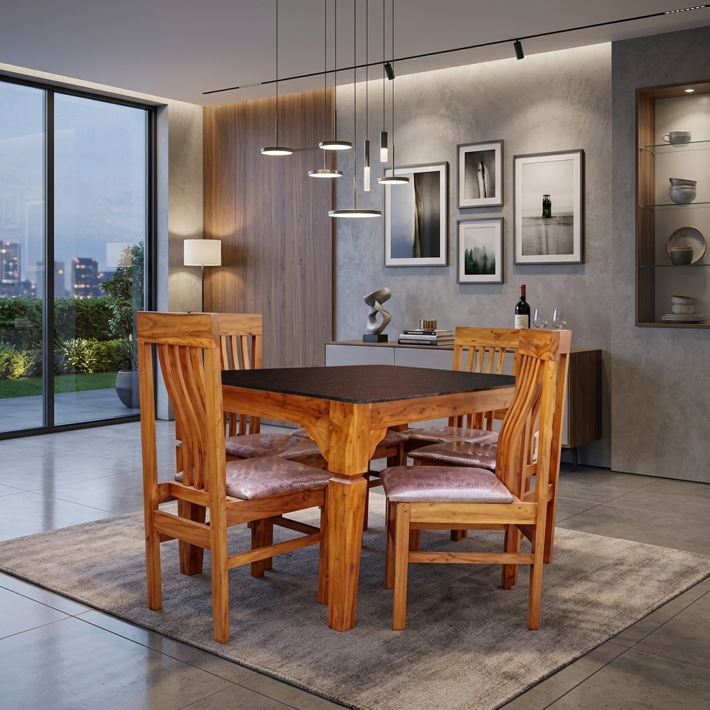 VK  Domino Model 6 Seater Dining Set