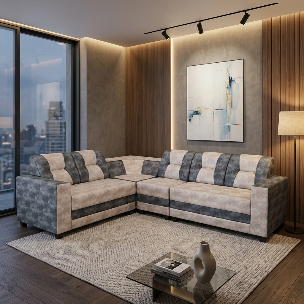 VK Lissable Corner Sofa Set