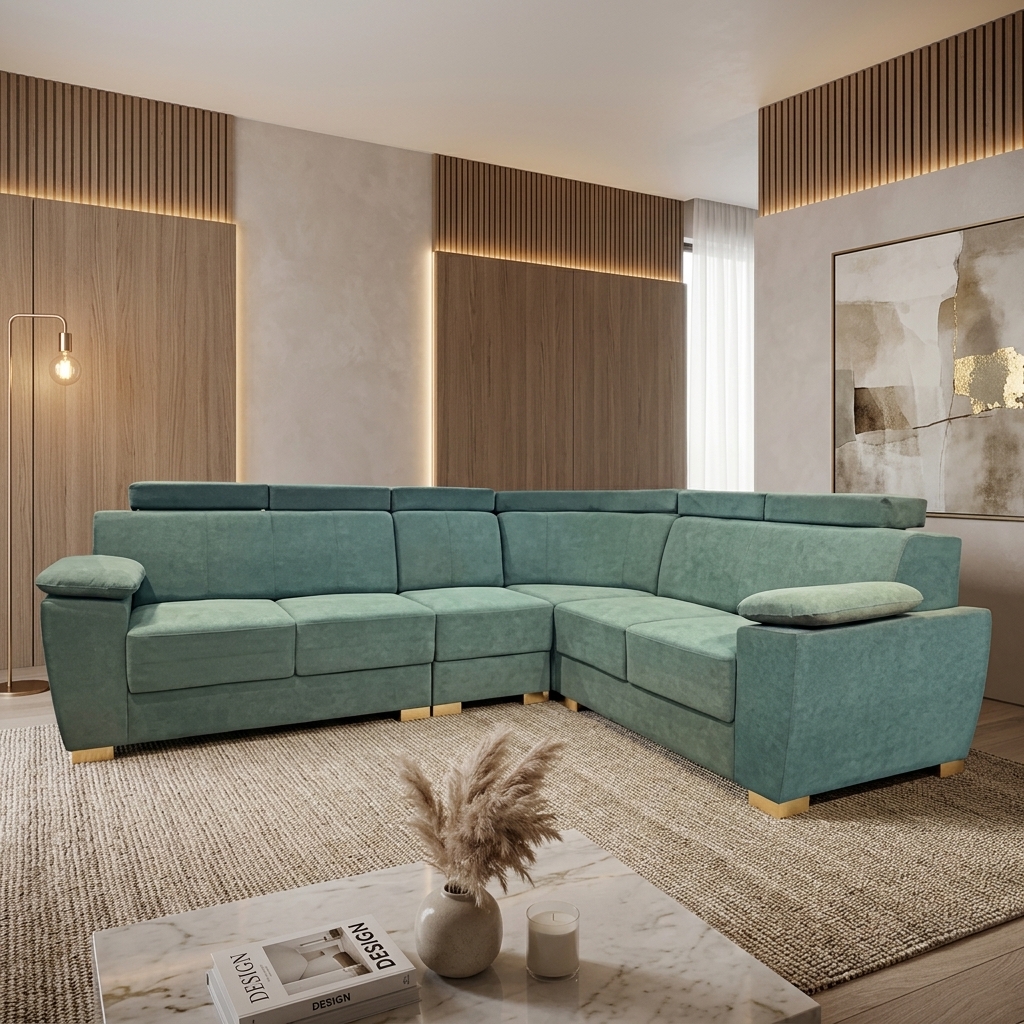 VK  Joyce Corner Sofa Set