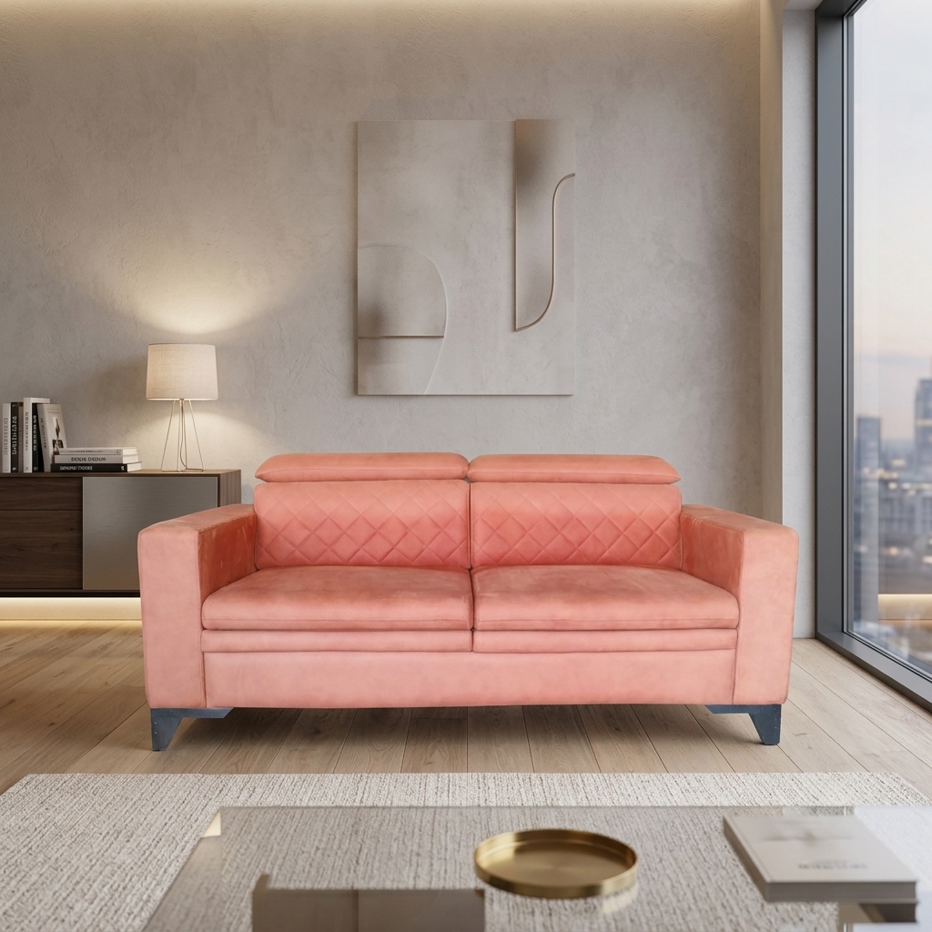VK Benzo 3 Seater sofa — VK Furniture & Electronics | VK Furniture Mangalore