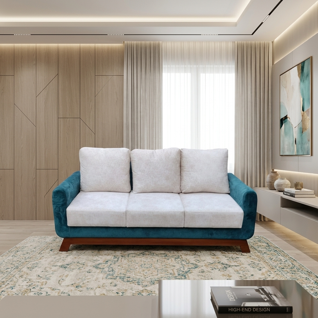 VK Vintage 3 Seater Sofa