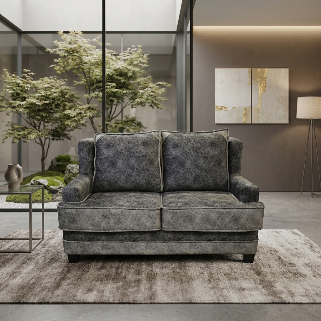 VK Antic 2 Seater Sofa — VK Furniture & Electronics | VK Furniture Mangalore
