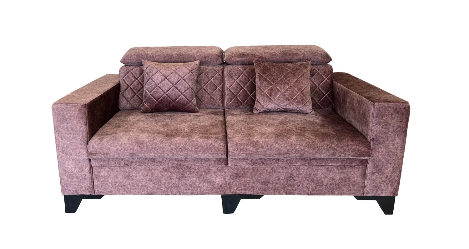VK Benzo 3 Seater Sofa — VK Furniture & Electronics | VK Furniture Mangalore