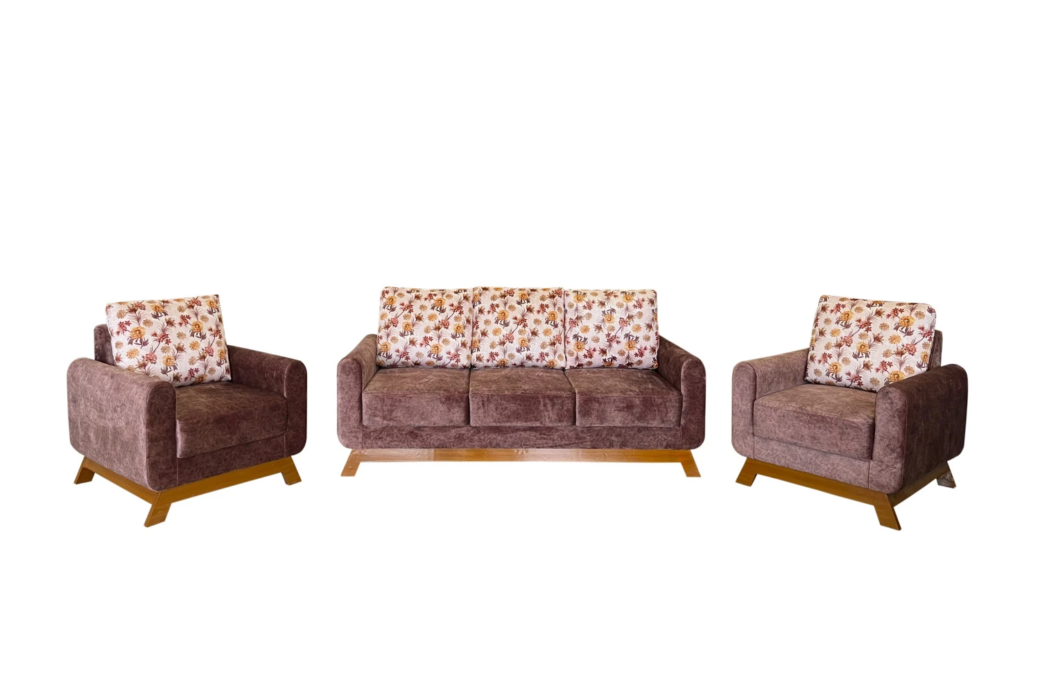 VK VINTAGE SOFA 3+1+1 — VK Furniture & Electronics | VK Furniture Mangalore