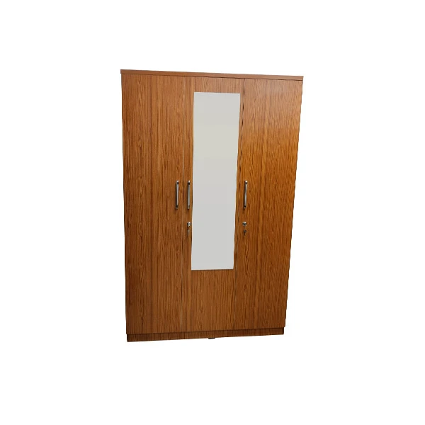 VK POPULAR 3 DOOR WARDROBE WITH MIRROR — VK Furniture & Electronics | VK Furniture Mangalore
