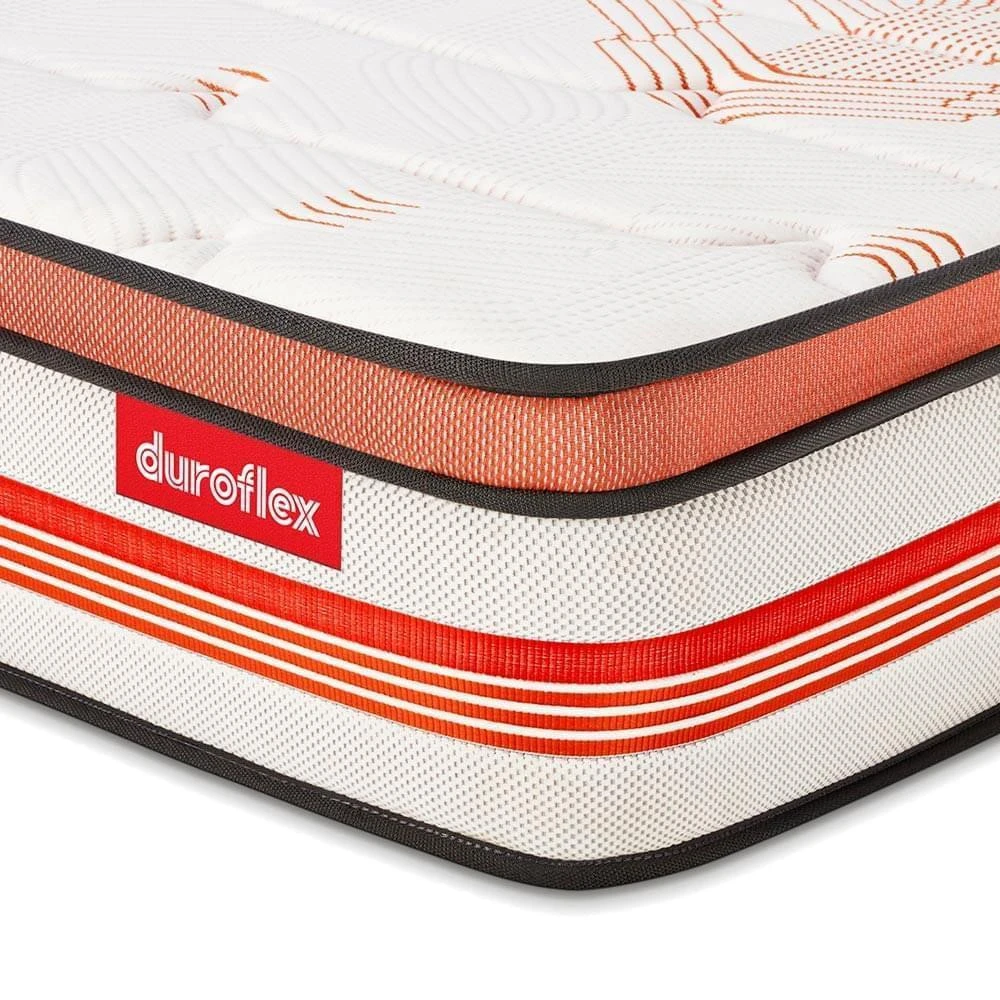 Duroflex Boltt Plus Spring Mattress  With Euro Top 78X 36 - VK Furniture | VK Furniture & Electronics Mangalore