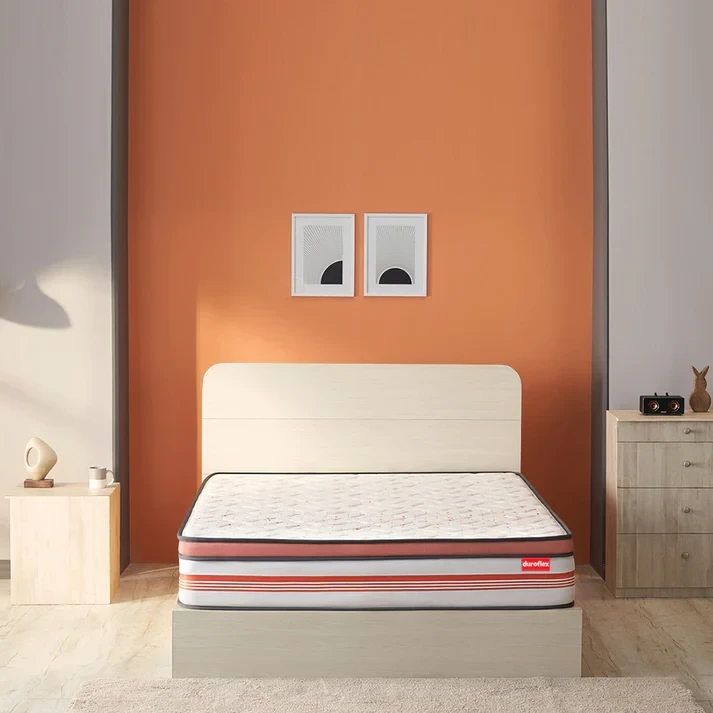 Duroflex Propel Plus Pocket Spring  Mattress With Euro Top 78 X 72 - VK Furniture | VK Furniture & Electronics Mangalore