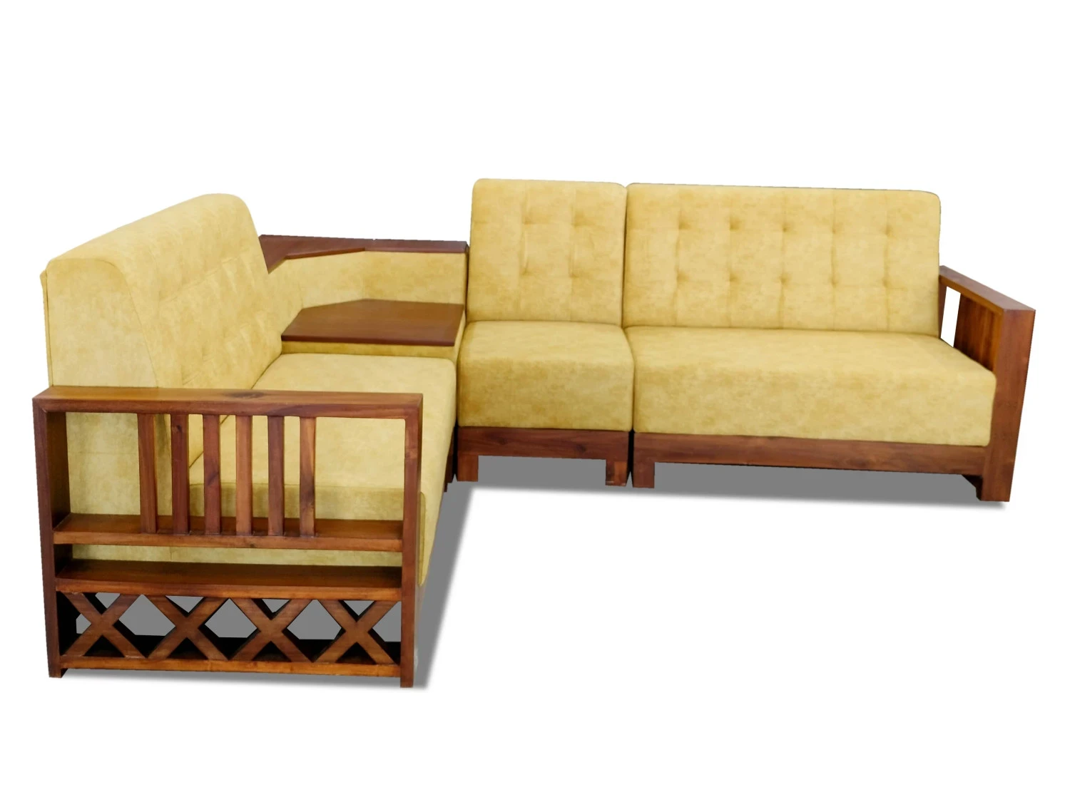 VK Signature Corner Sofa Set - VK Furniture | VK Furniture & Electronics Mangalore