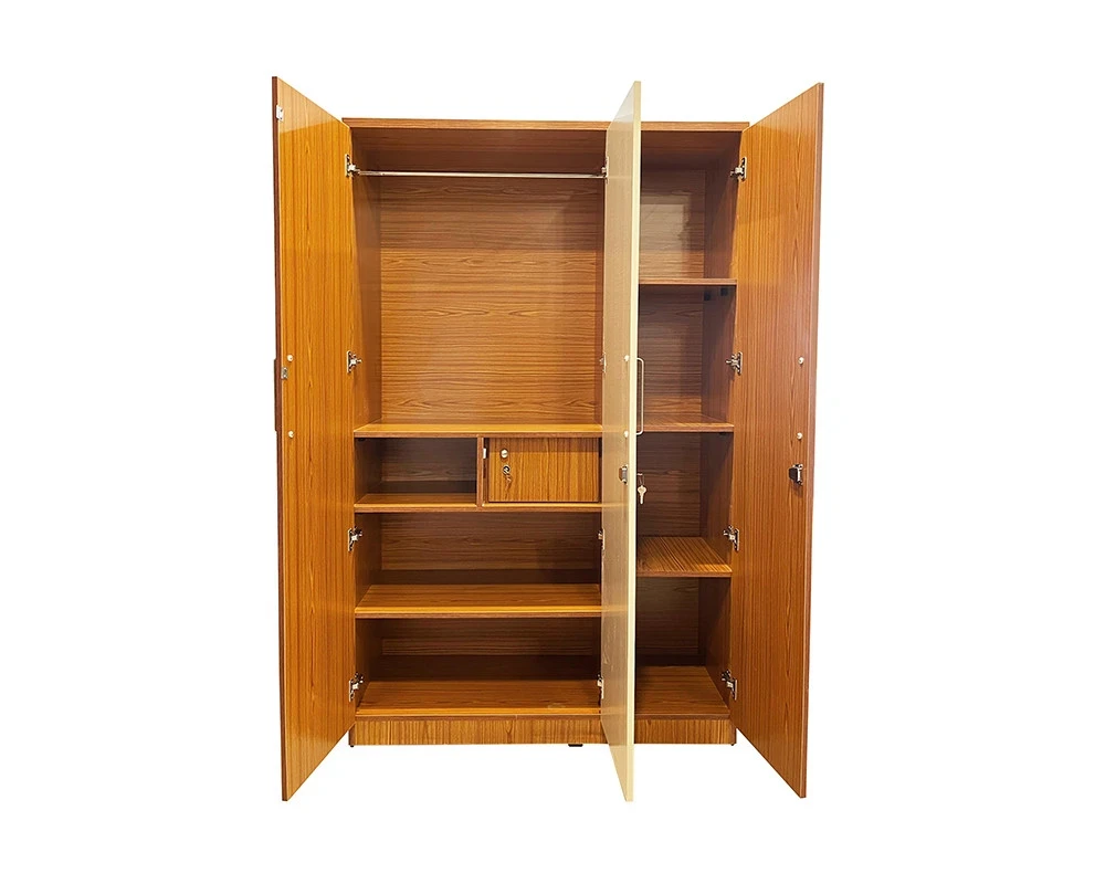 VK  Popular 3 Door Wardrobe with Mirror - VK Furniture | VK Furniture & Electronics Mangalore