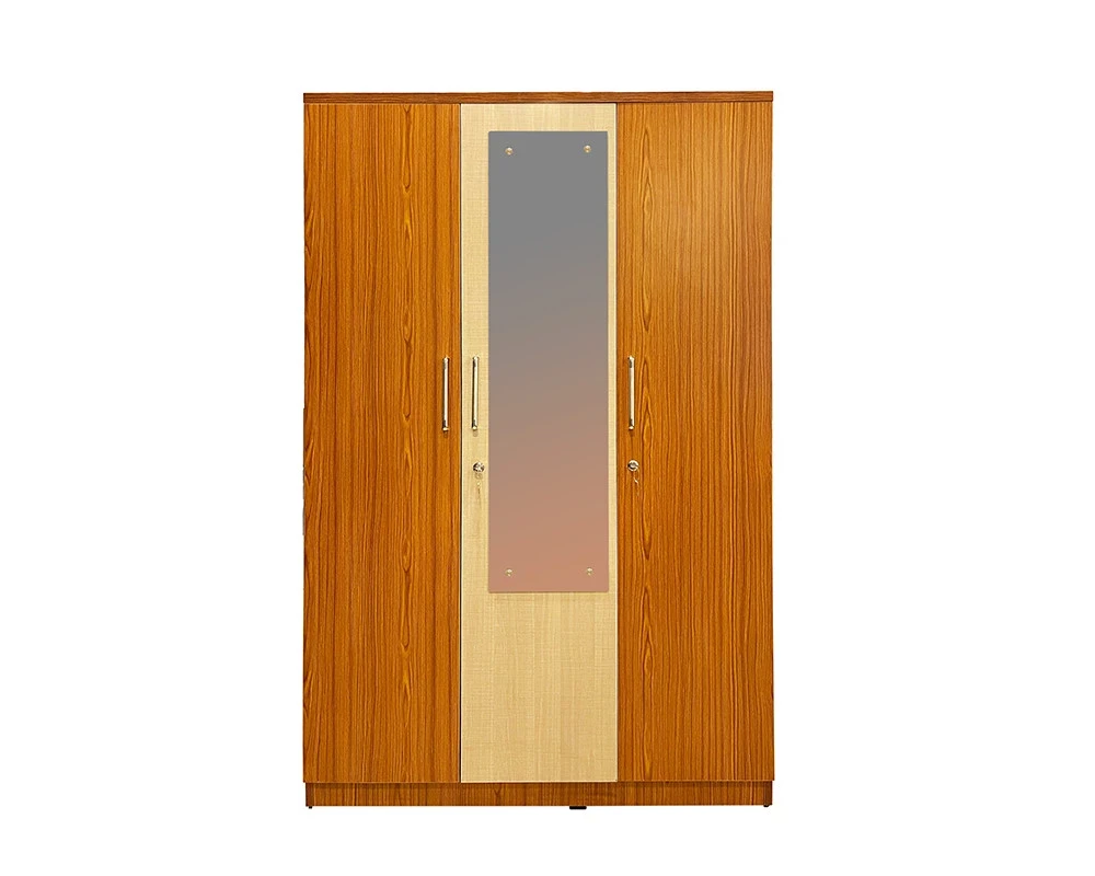 VK  Popular 3 Door Wardrobe with Mirror - VK Furniture | VK Furniture & Electronics Mangalore