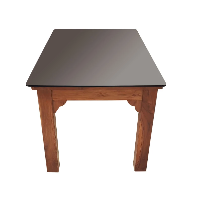 VK Belmount  Dinning Set 4 Seater with Bench(Sky Blue) - VK Furniture | VK Furniture & Electronics Mangalore