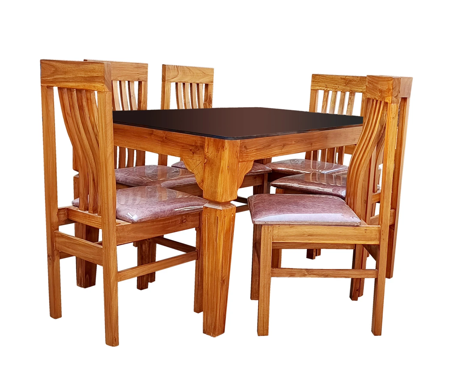 VK  Domino Model 6 Seater Dining Set - VK Furniture | VK Furniture & Electronics Mangalore