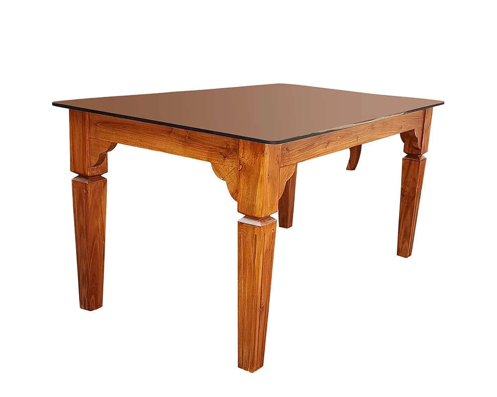 VK Zen Model 4 Seater Dining Set - VK Furniture | VK Furniture & Electronics Mangalore