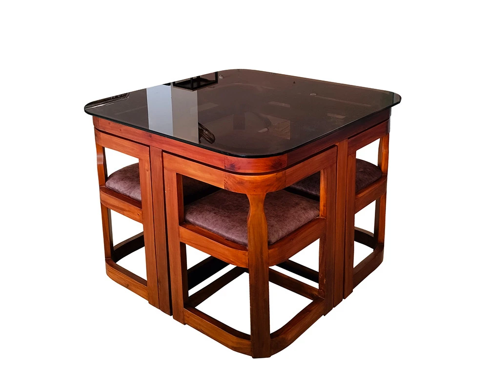 VK Star Model  4 Seater Dining set - VK Furniture | VK Furniture & Electronics Mangalore