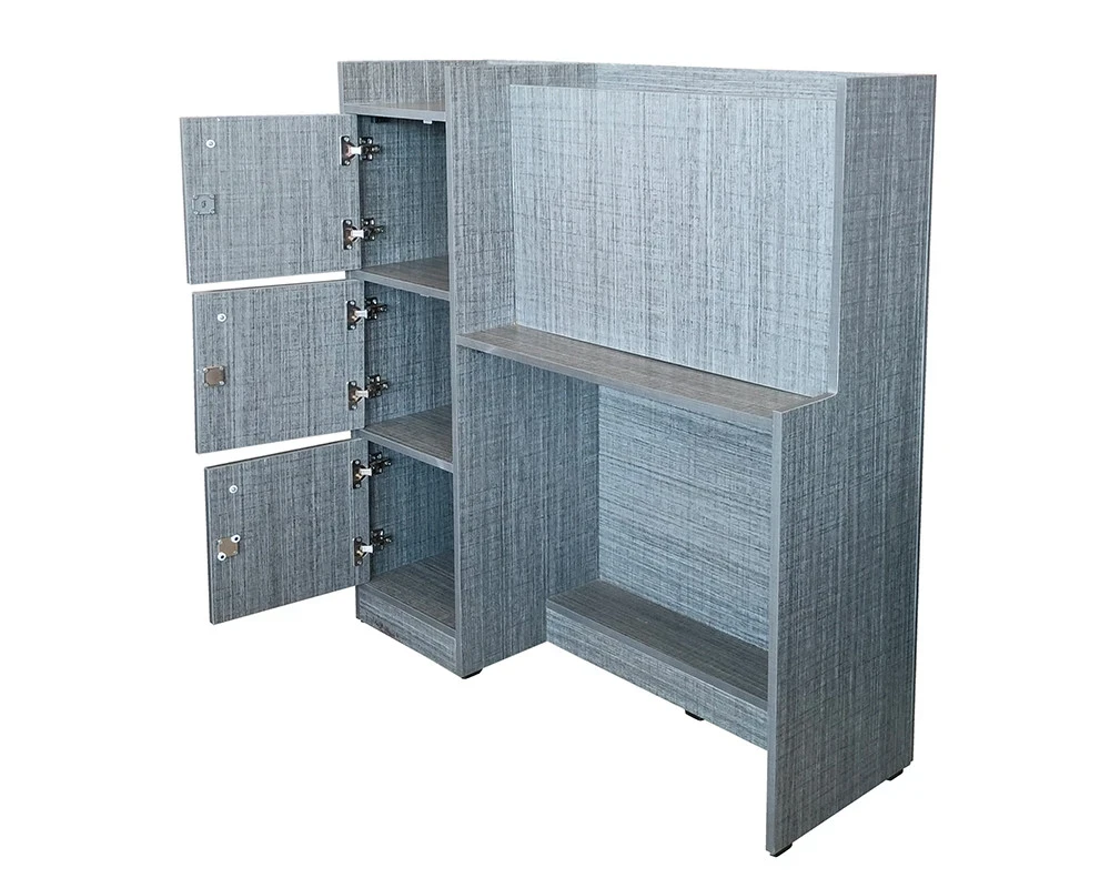 VK Shine Study Table in  Grey Colour - VK Furniture | VK Furniture & Electronics Mangalore