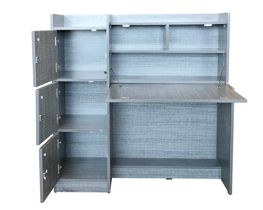 VK Shine Study Table in  Grey Colour - VK Furniture | VK Furniture & Electronics Mangalore