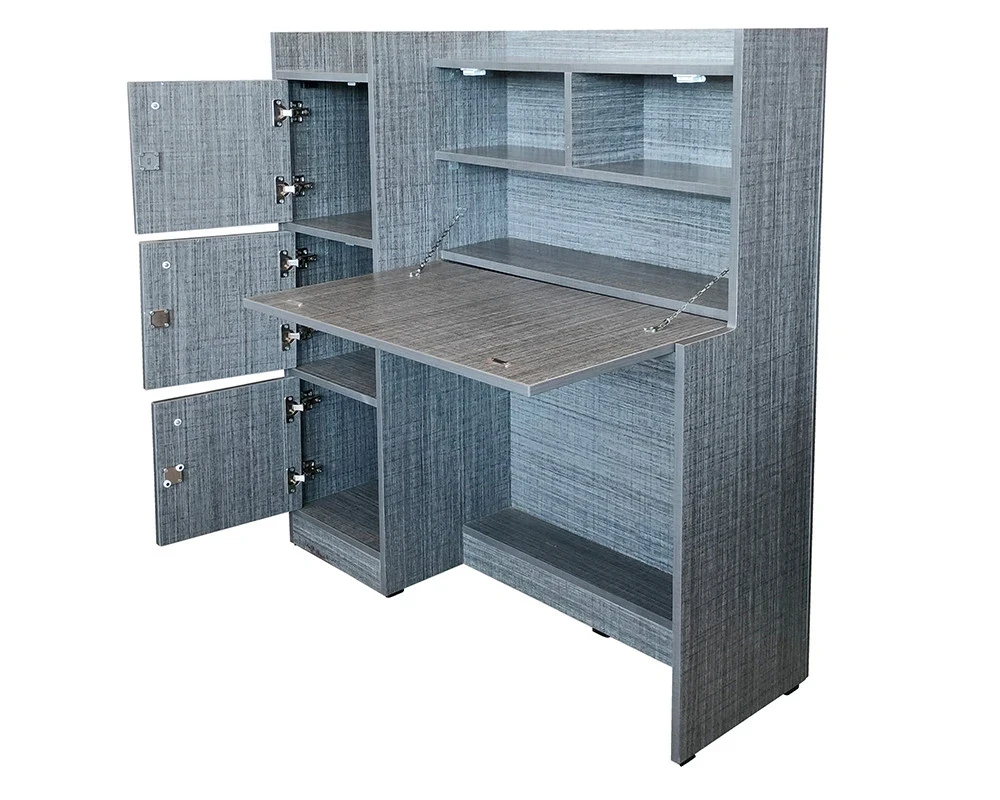 VK Shine Study Table in  Grey Colour - VK Furniture | VK Furniture & Electronics Mangalore