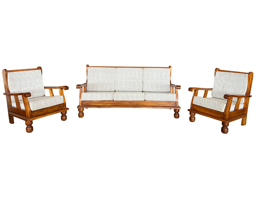 VK Burton Model 3+1+1 Sofa Set - VK Furniture | VK Furniture & Electronics Mangalore