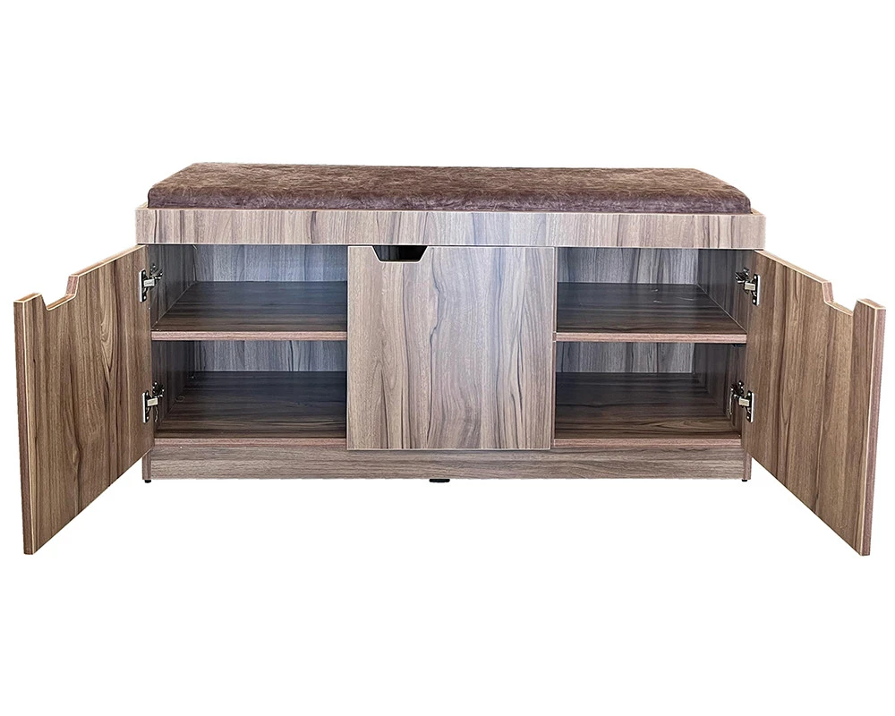 VK Star Model Shoerack with Seating in Cushion - VK Furniture | VK Furniture & Electronics Mangalore