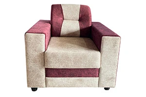 VK LISSABLE  1 SEATER SOFA — VK Furniture & Electronics | VK Furniture Mangalore