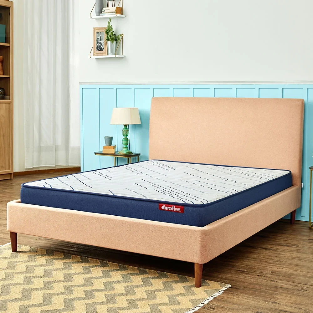 Duroflex Edge Dual Sided Foam Mattress in 75 X 72 with 5(12.7 cm) Thickness Height