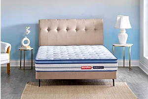 DUROFLEX BALANCE PLUS ORTHOPEDIC  MEMORY FOAM MATTRESS WITH EURO TOP 78 X 72 — VK Furniture & Electronics | VK Furniture Mangalore