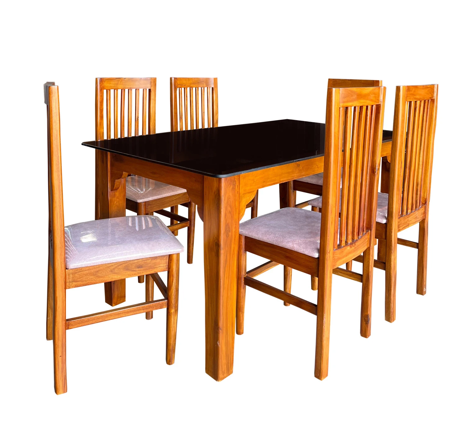 VK Royal Model 6 Seater Dining Set - VK Furniture | VK Furniture & Electronics Mangalore