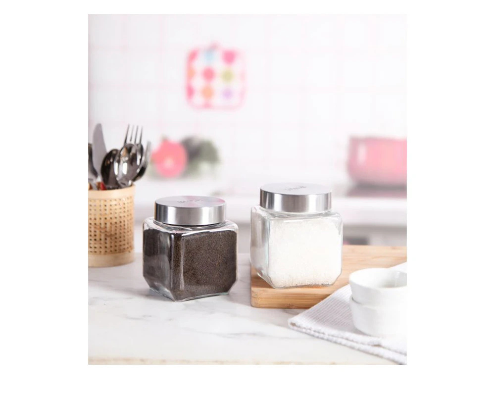 Roxx Trigo Square Jar 450 ML - VK Furniture | VK Furniture & Electronics Mangalore