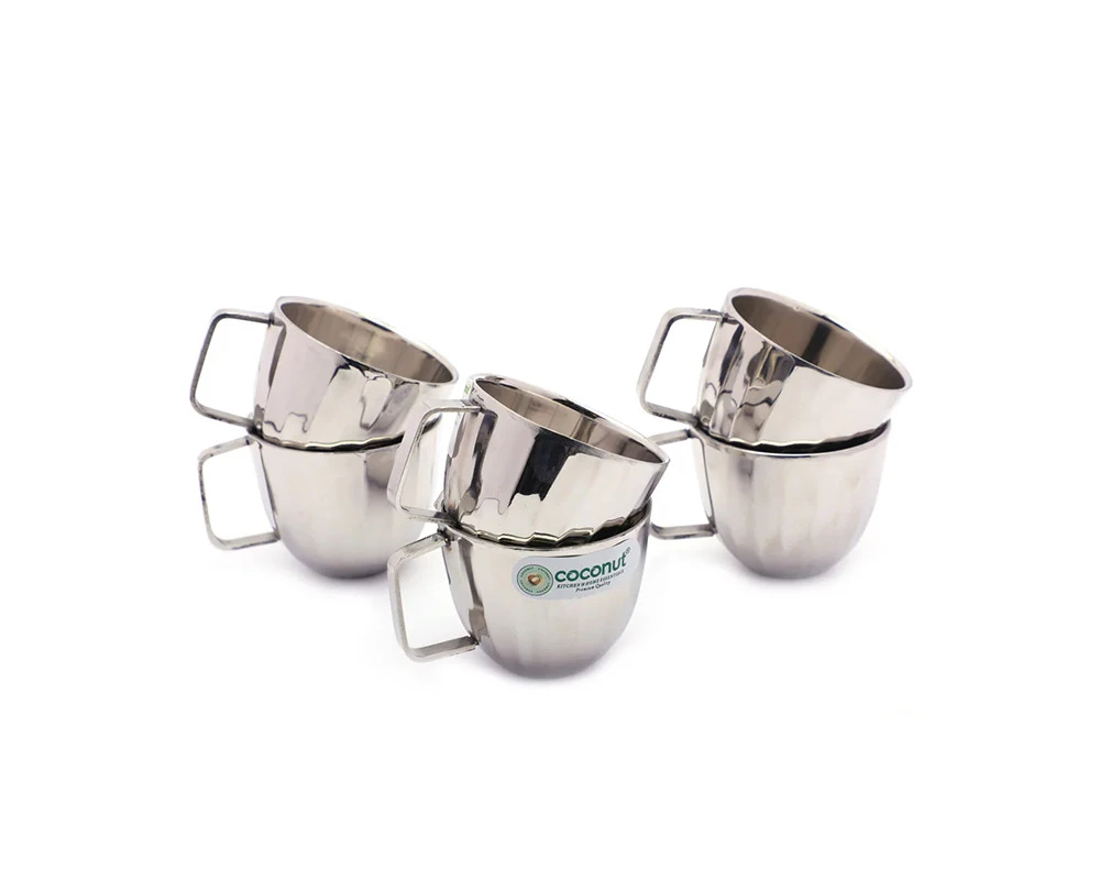 Citrus Stainless Steel Unique Tea/Coffee Mug - VK Furniture | VK Furniture & Electronics Mangalore