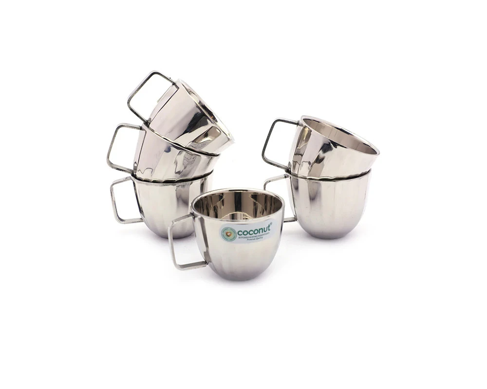 Citrus Stainless Steel Unique Tea/Coffee Mug - VK Furniture | VK Furniture & Electronics Mangalore
