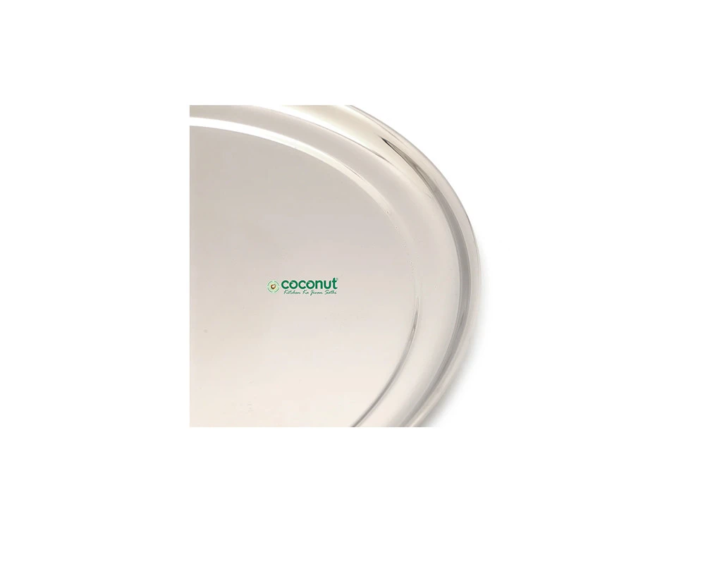 Stainless Steel Rajbhog Dinner Plate - VK Furniture | VK Furniture & Electronics Mangalore