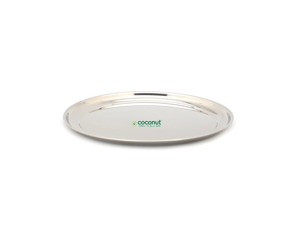 Stainless Steel Rajbhog Dinner Plate - VK Furniture | VK Furniture & Electronics Mangalore