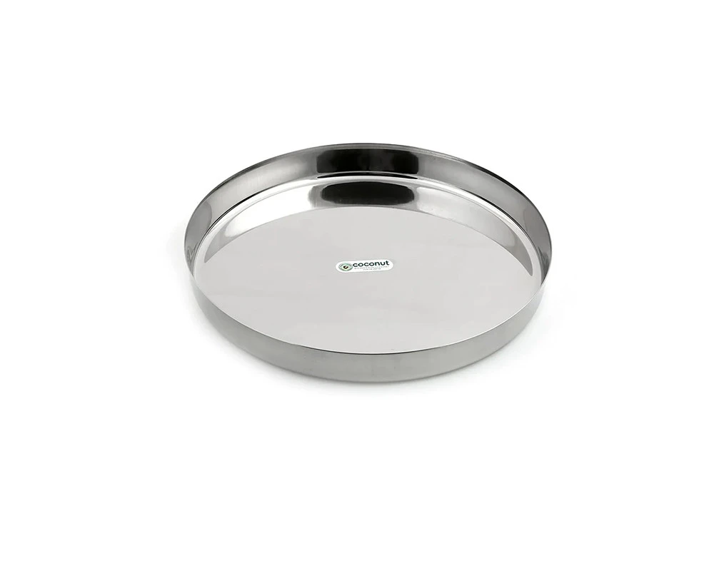 Stainless Steel Plain kumcha Dinner Plate - VK Furniture | VK Furniture & Electronics Mangalore