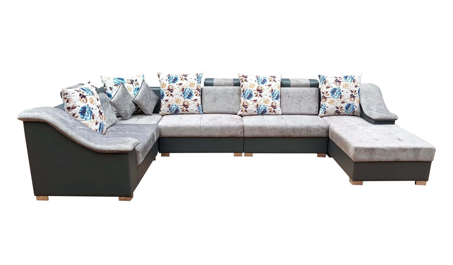 VK AMAZE U SHAPE CORNER SOFA SET — VK Furniture & Electronics | VK Furniture Mangalore